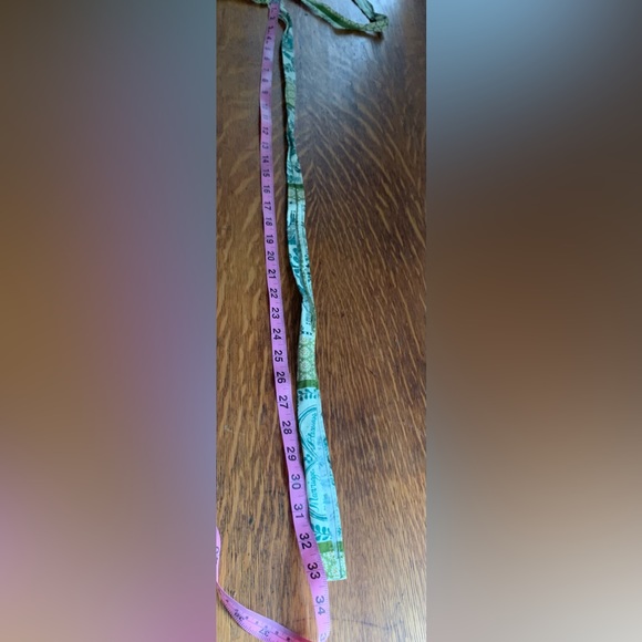 Vintage Waverly Bonded Glosheen Half Apron Marriage Blessing MCM￼ Ricrac 70s ? - Picture 15 of 16